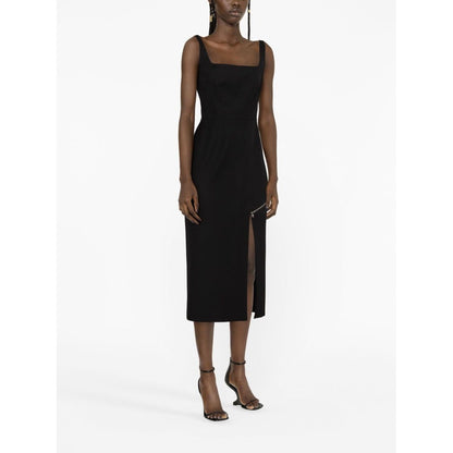 Alexander McQueen zip-embellished Midi Dress
