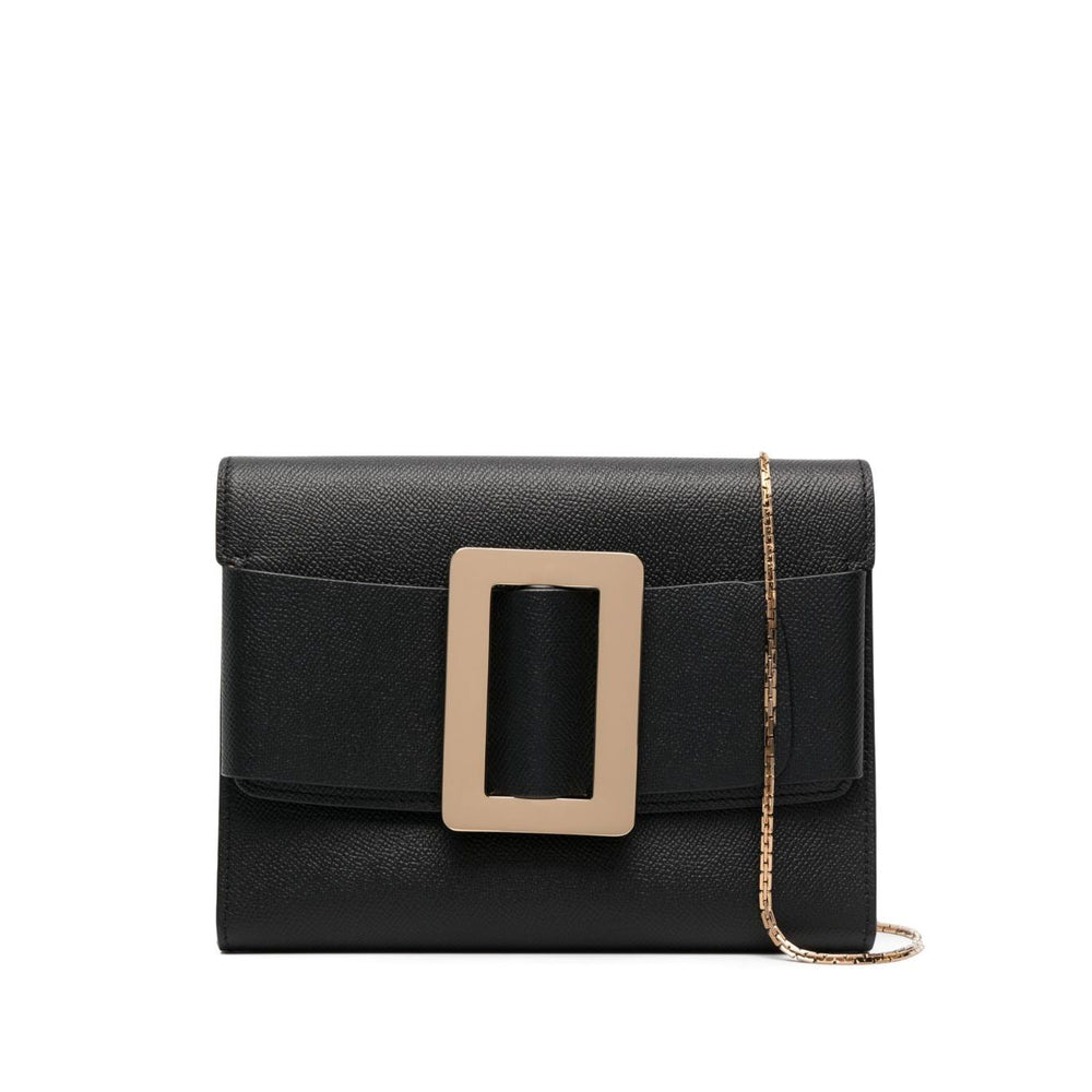 Boyy Buckle Travel Case Epsom Leather Handbag Clutches