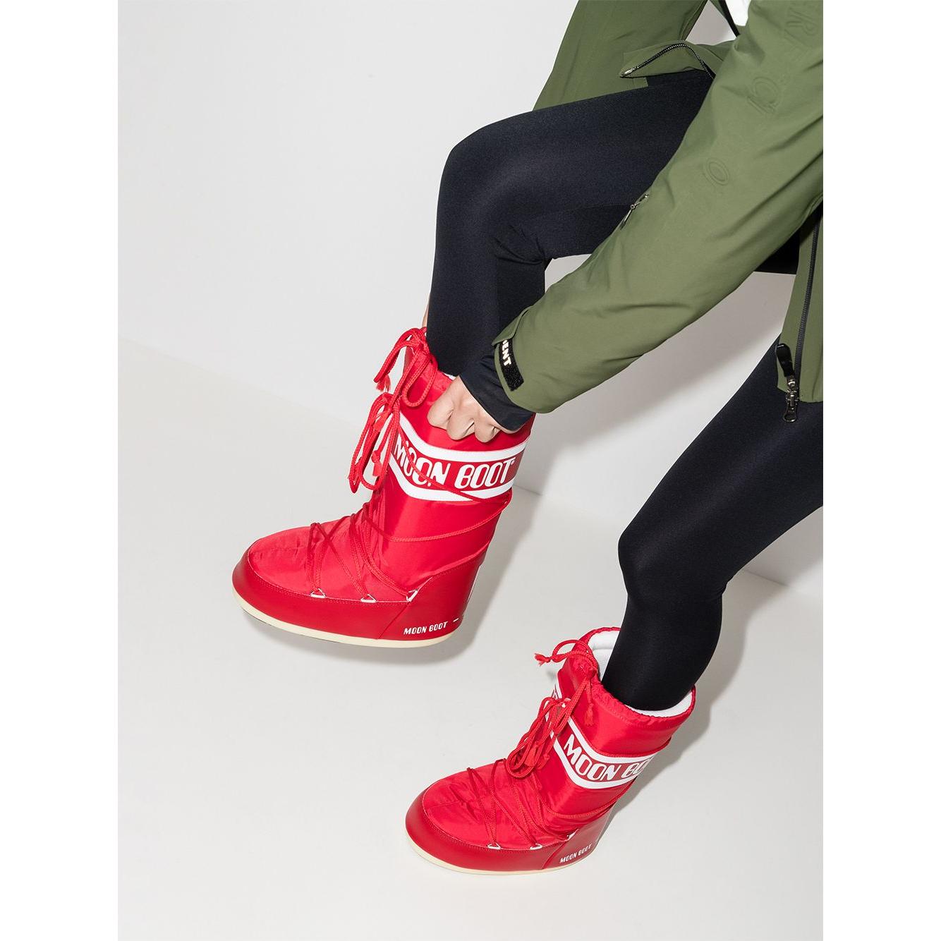 Moon Boot Boots Red Boots Moon Boot