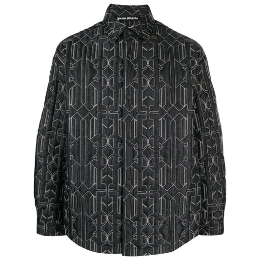 Palm Angels Shirts Grey Shirts