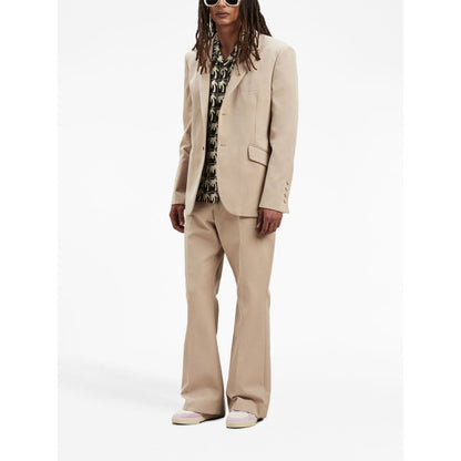 Palm Angels Trousers Beige Trousers