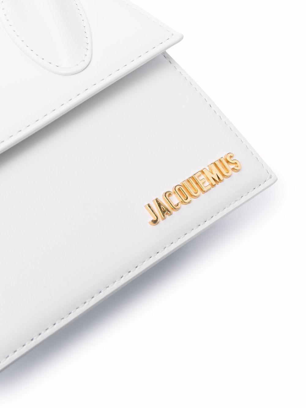 JACQUEMUS White leather Le Chiquito Bag Handbag JACQUEMUS