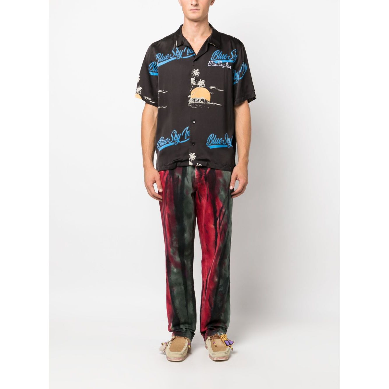 BLUE SKY INN Top Black