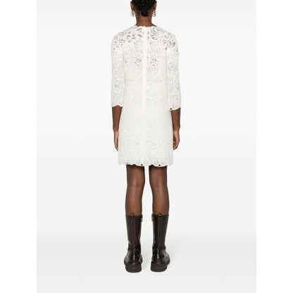 Ermanno Scervino Wool blend short dress Dresses