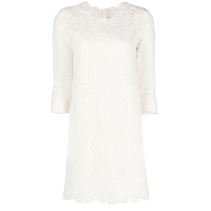 Ermanno Scervino Wool blend short dress Dresses