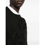 HOMME PLUS Sweaters Black Topwear