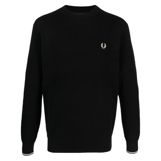 Fred Perry Sweaters Black Topwear
