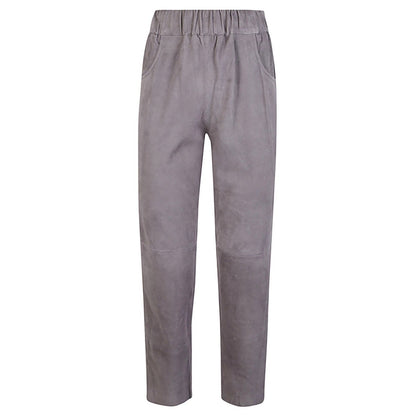 Via Masini 80 Trousers Grey