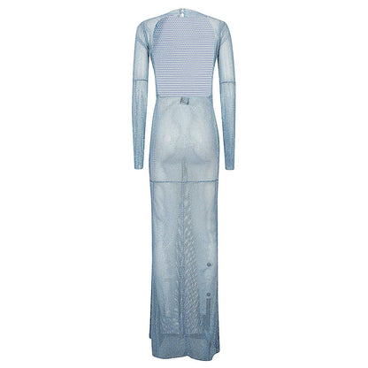 SANTA BRAND Dresses Clear Blue