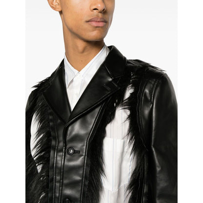 HOMME PLUS Jackets Black