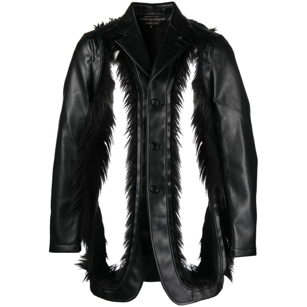 HOMME PLUS Jackets Black Jackets