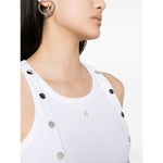 The Attico Top White Topwear