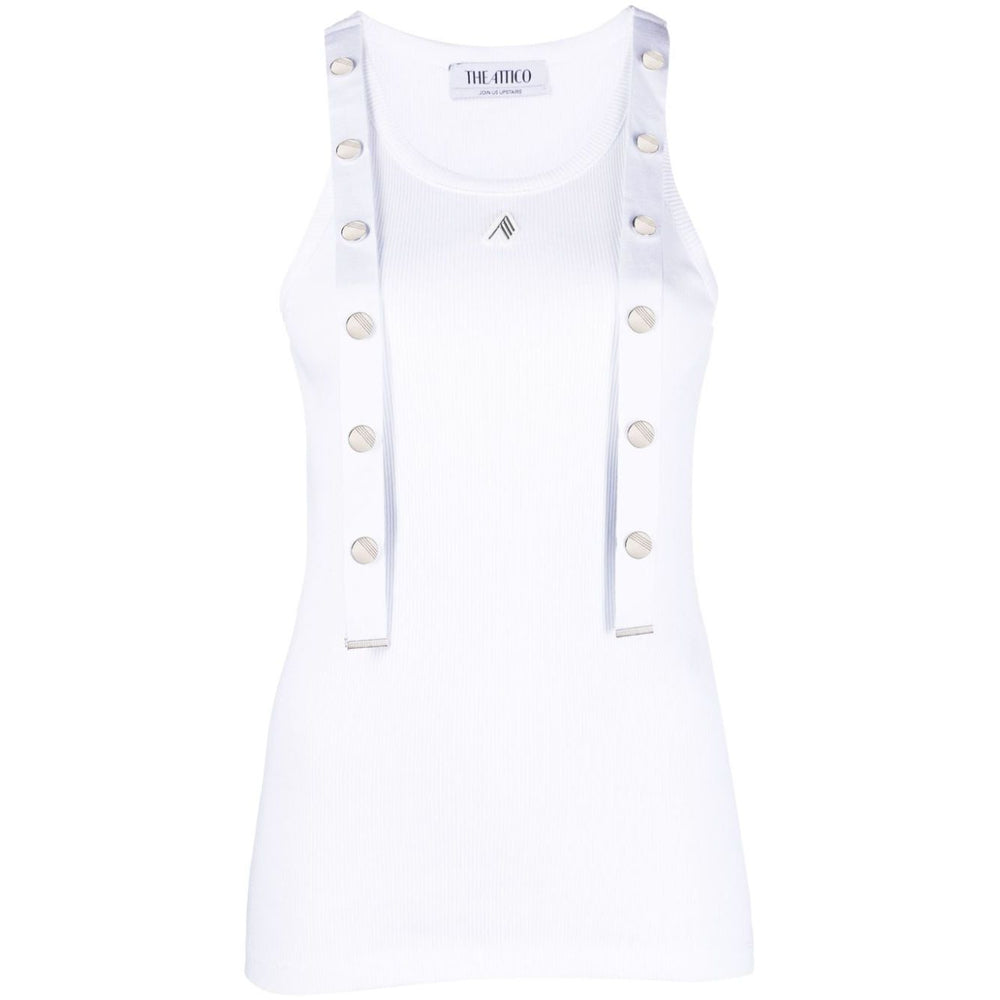 The Attico Top White Topwear
