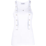 The Attico Top White Topwear