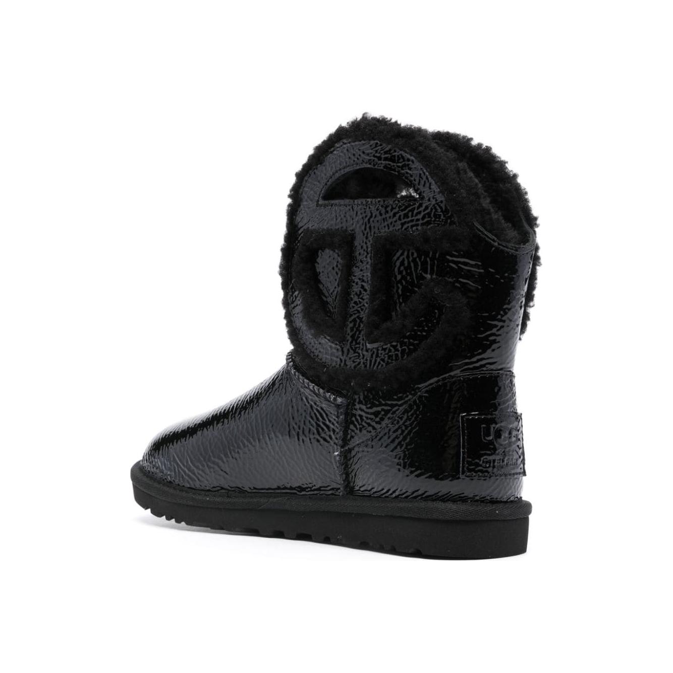 UGG X TELFAR black calf leather patent finish Boots Boots Ugg X Telfar