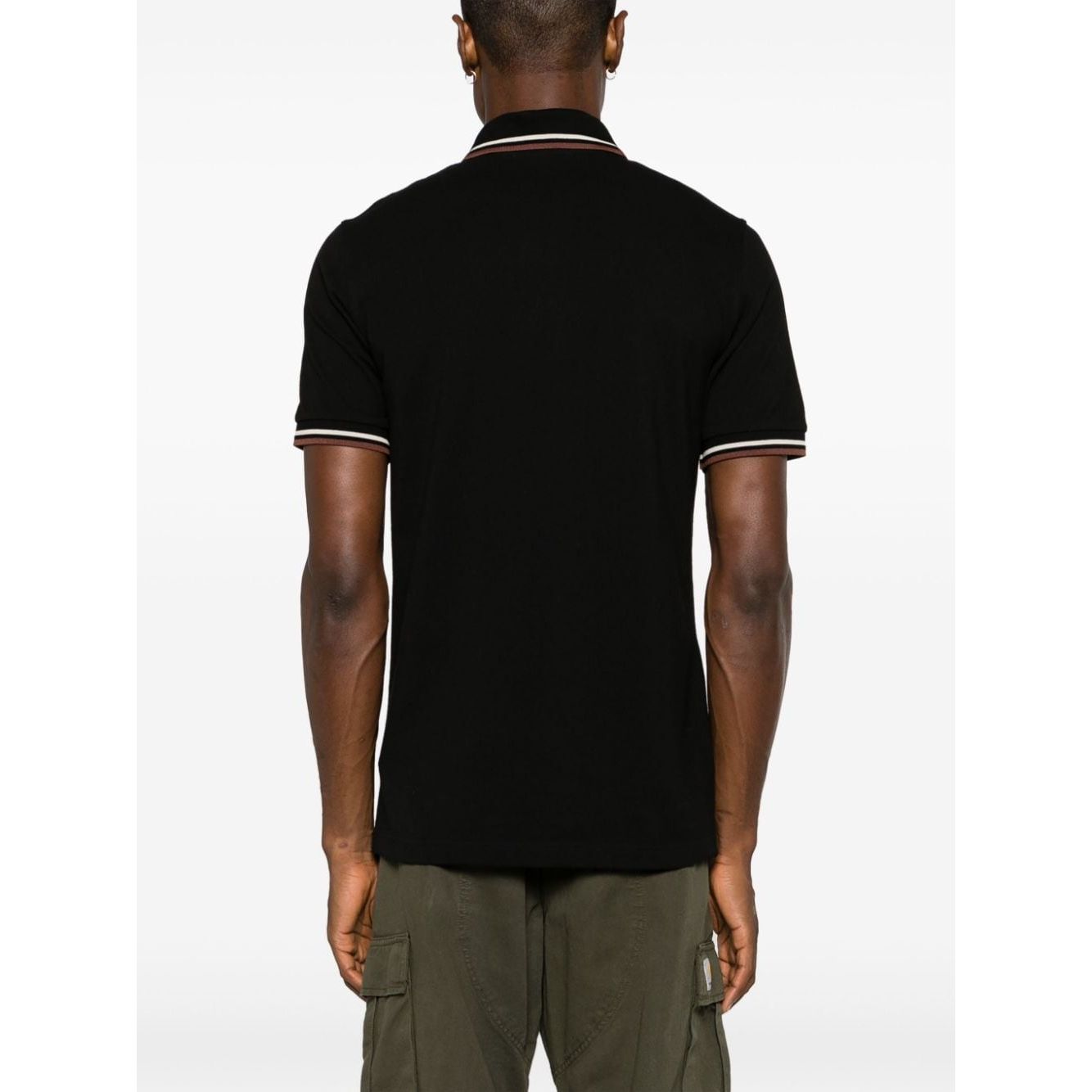 Fred Perry T-shirts and Polos Black Topwear