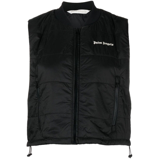 Palm Angels Sweaters Black Topwear