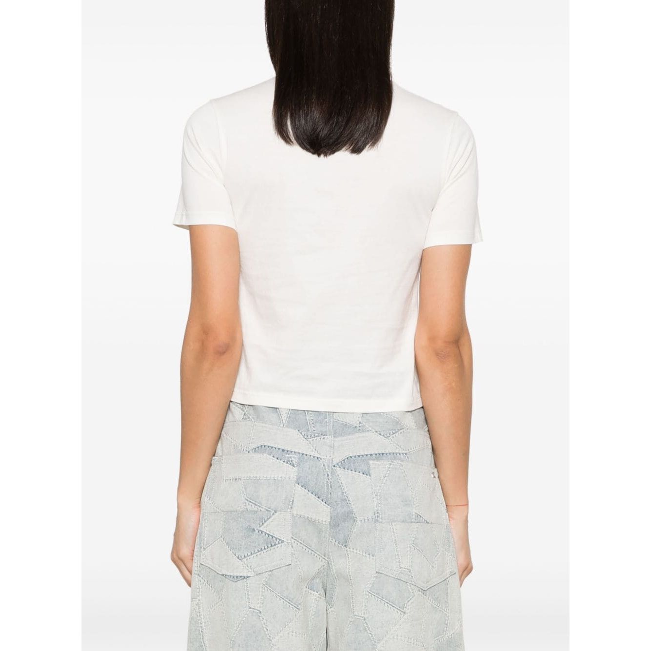 Palm Angels T-shirts and Polos White Topwear