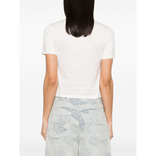 Palm Angels T-shirts and Polos White Topwear