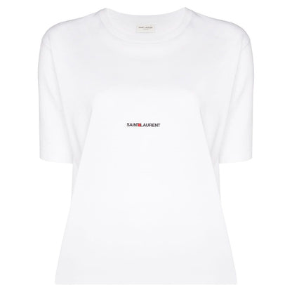 Saint Laurent logo print T-shirt