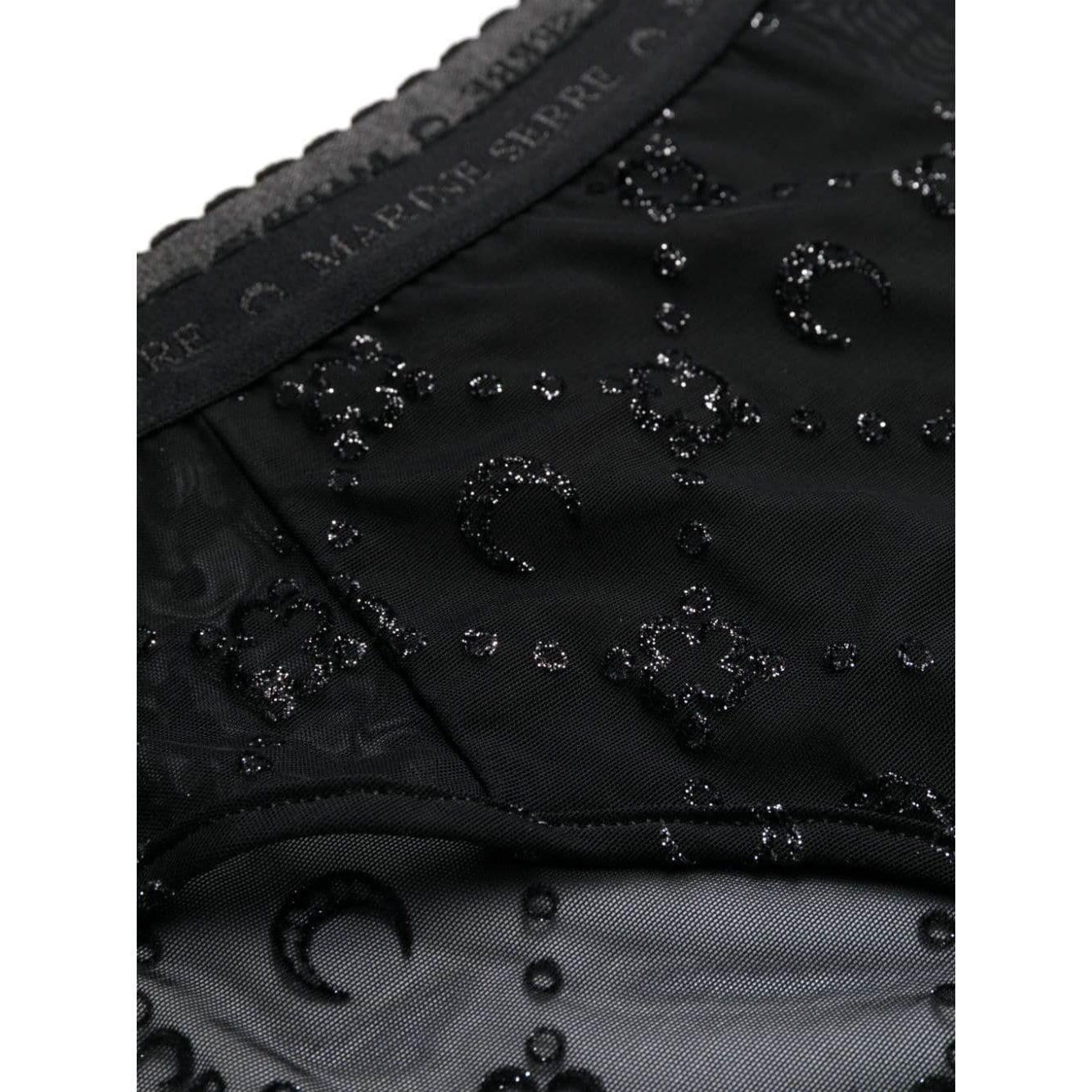 MARINE SERRE Underwear Black Beachwear & underwear