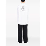 Off White Shirt with embroidery Shirts