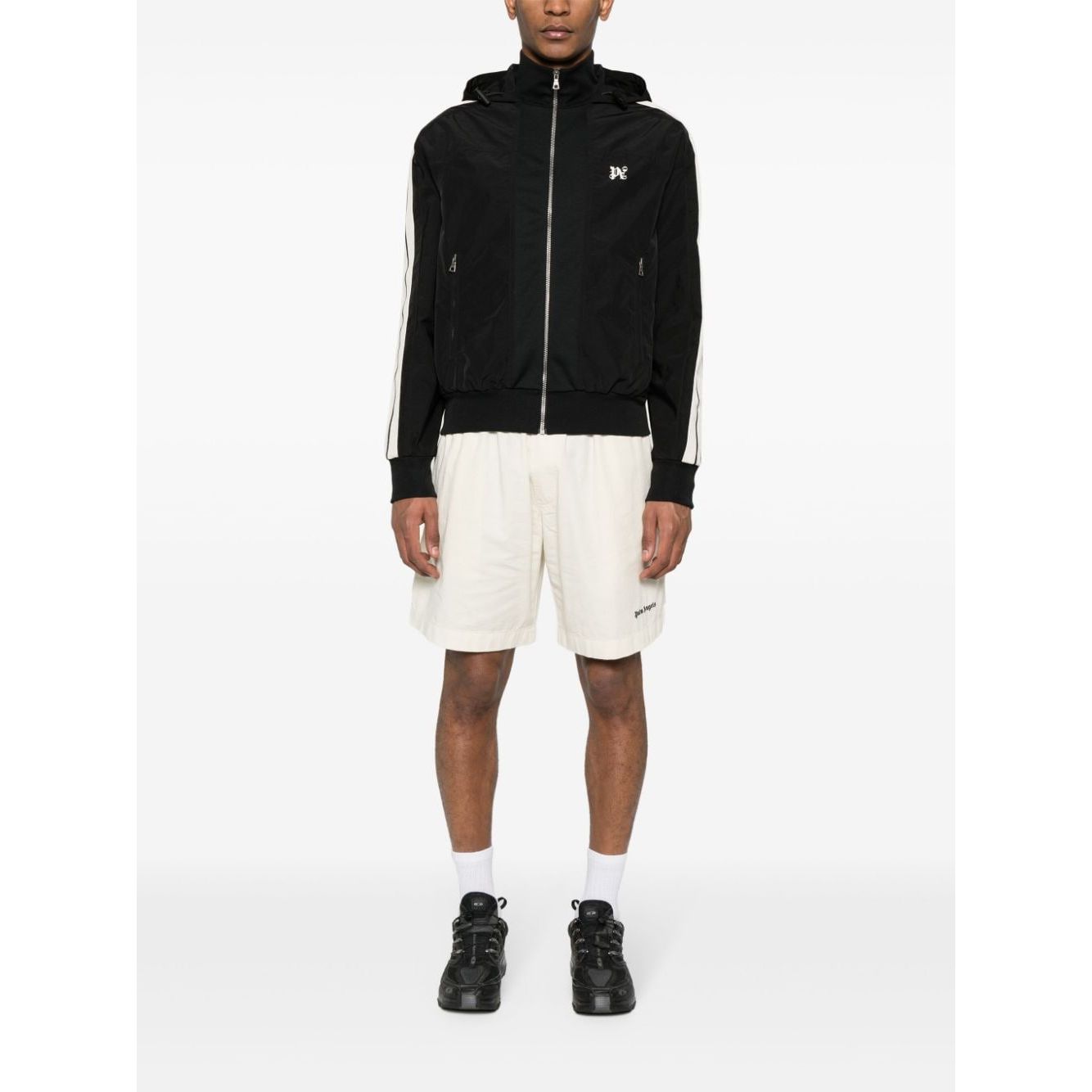 Palm Angels Jackets Black