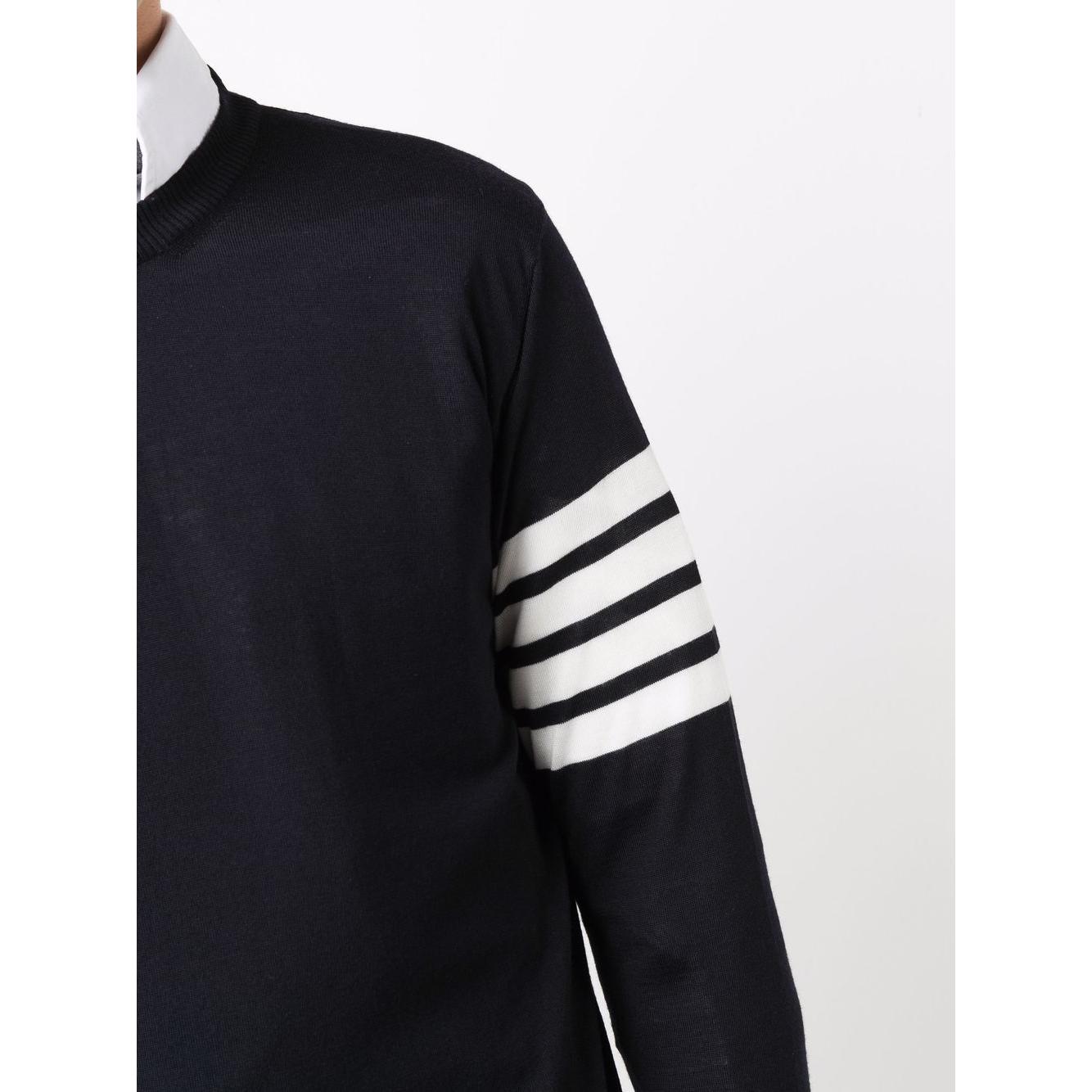 Thom Browne merino wool 4-Bar knitted jumper Topwear Thom Browne