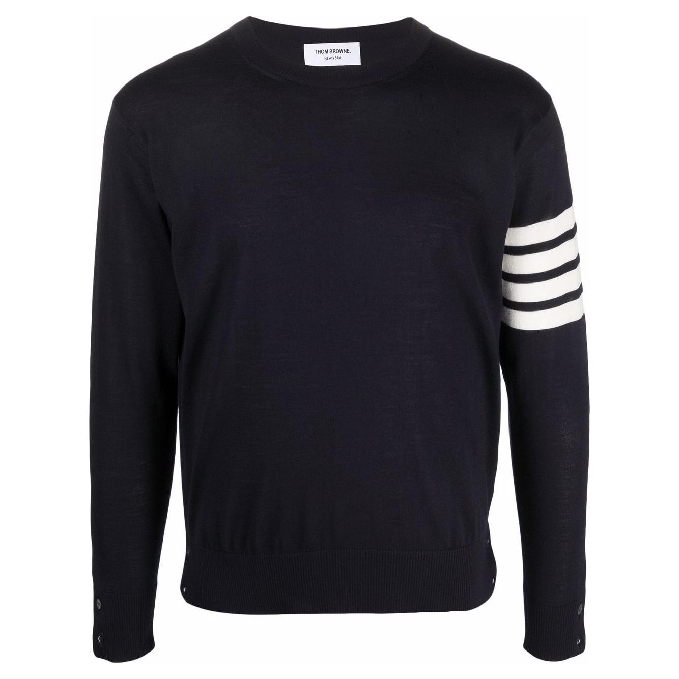 Thom Browne merino wool 4-Bar knitted jumper Topwear Thom Browne