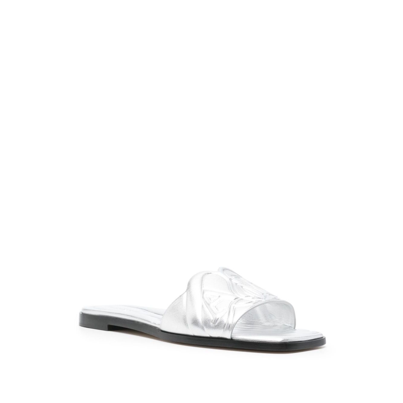 Alexander McQueen Slide sandals with embossed logo