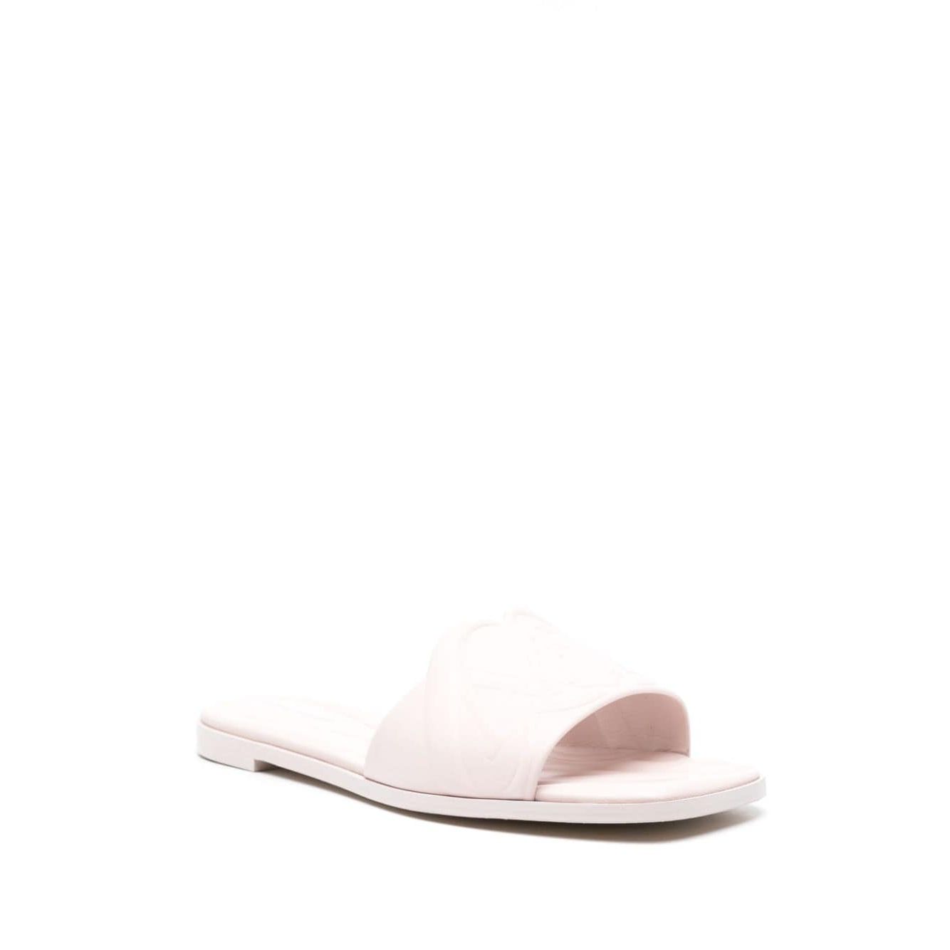 Alexander McQueen leather slides