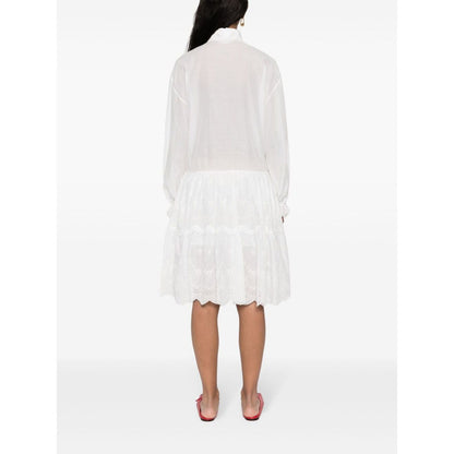 Ermanno Scervino Embroidered shirt dress Dresses