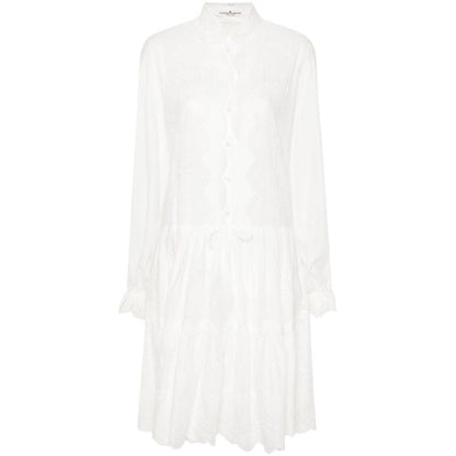 Ermanno Scervino Embroidered shirt dress Dresses