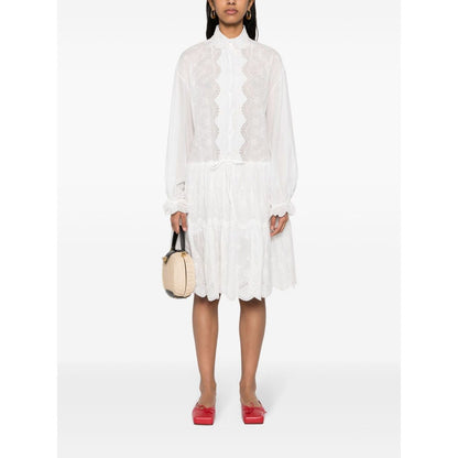 Ermanno Scervino Embroidered shirt dress Dresses