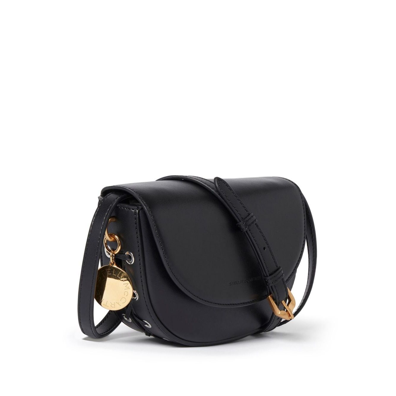 Front view with bag zipped and handles upright.