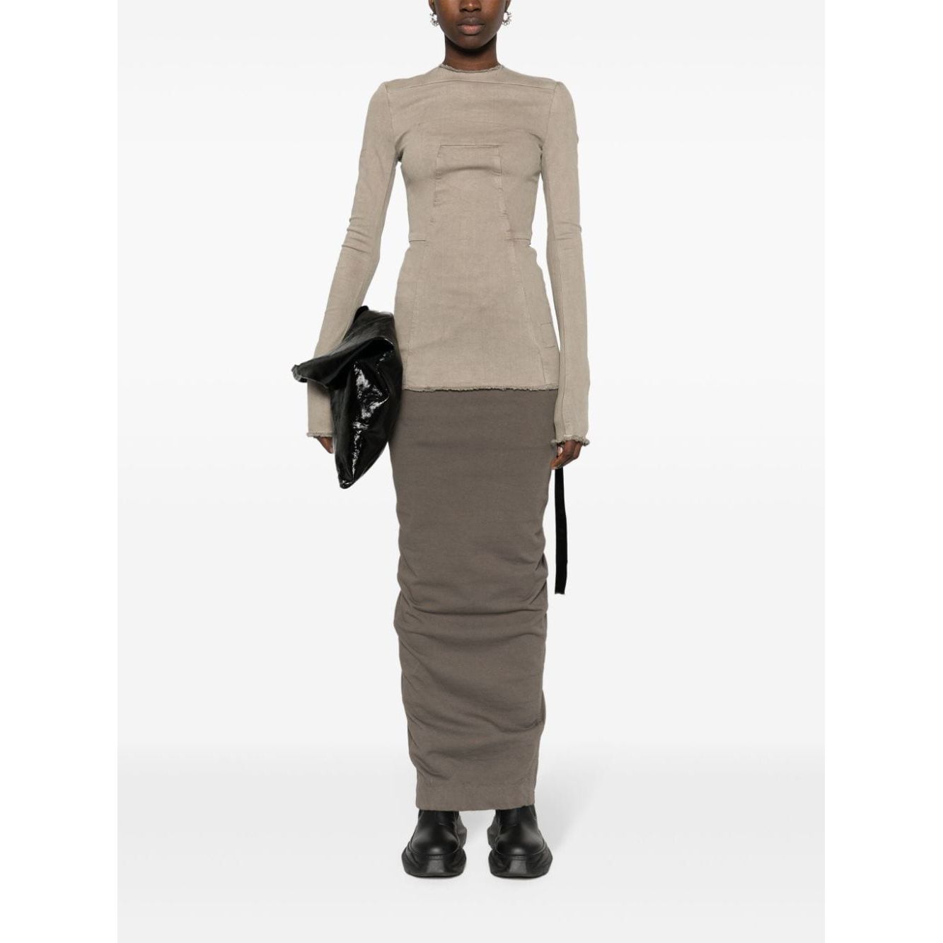 RICK OWENS DRKSHDW T-shirts and Polos Grey Topwear