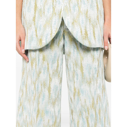 Erika Cavallini Semi-Couture Trousers MultiColour