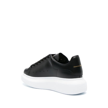 Alexander McQueen Black Leather Sneakers Sneakers