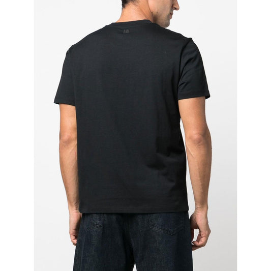 Ami Paris T-shirts and Polos Black