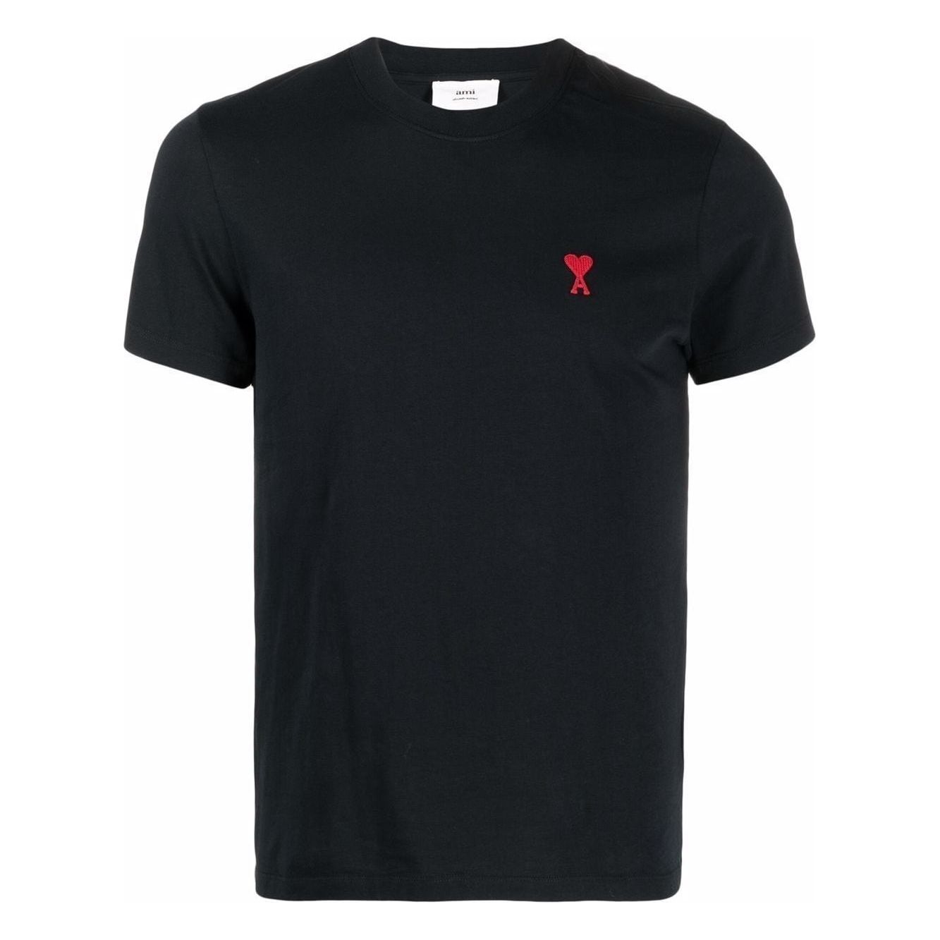 Ami Paris T-shirts and Polos Black Topwear Ami Paris