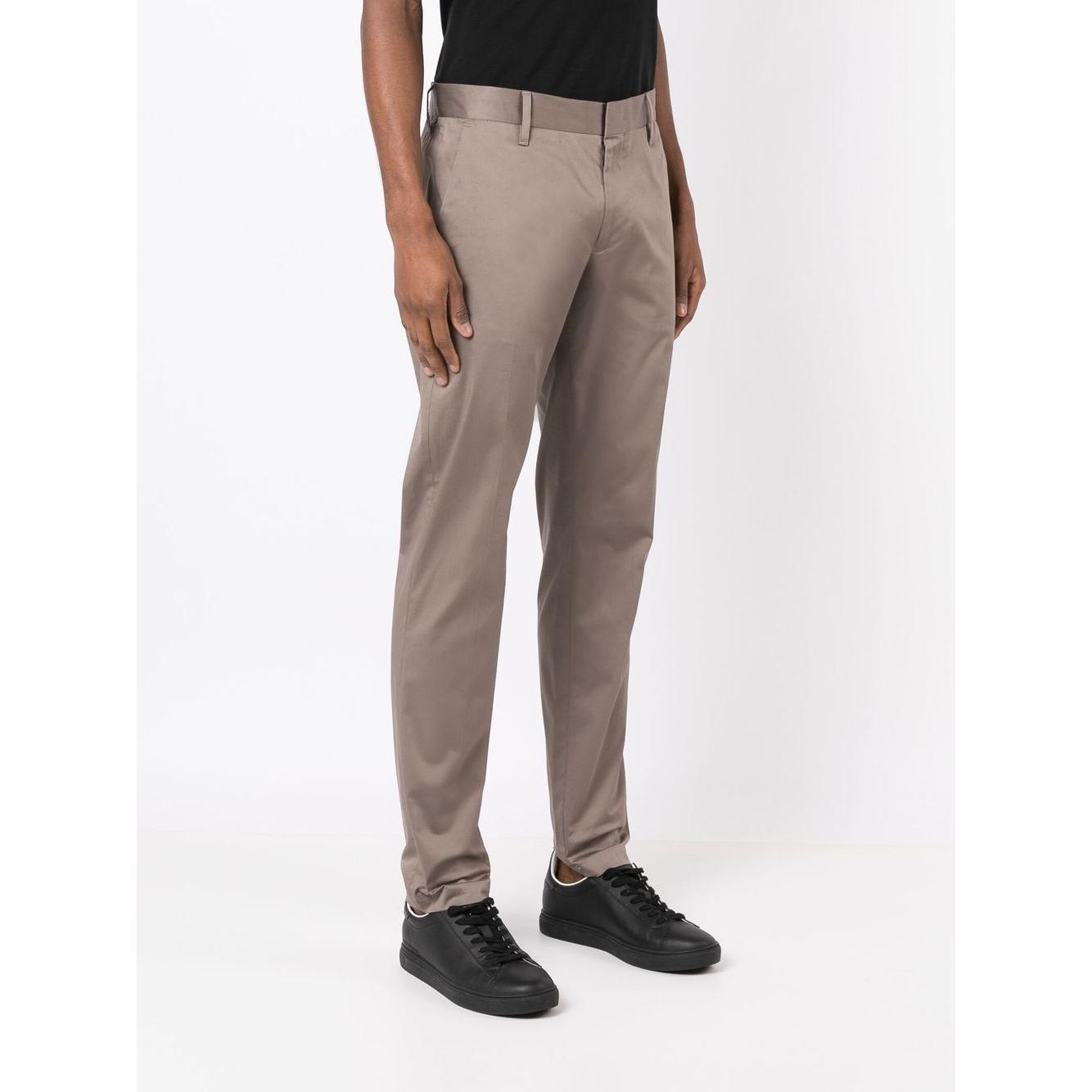 Emporio Armani Men Trousers Dove Grey Trousers Emporio Armani