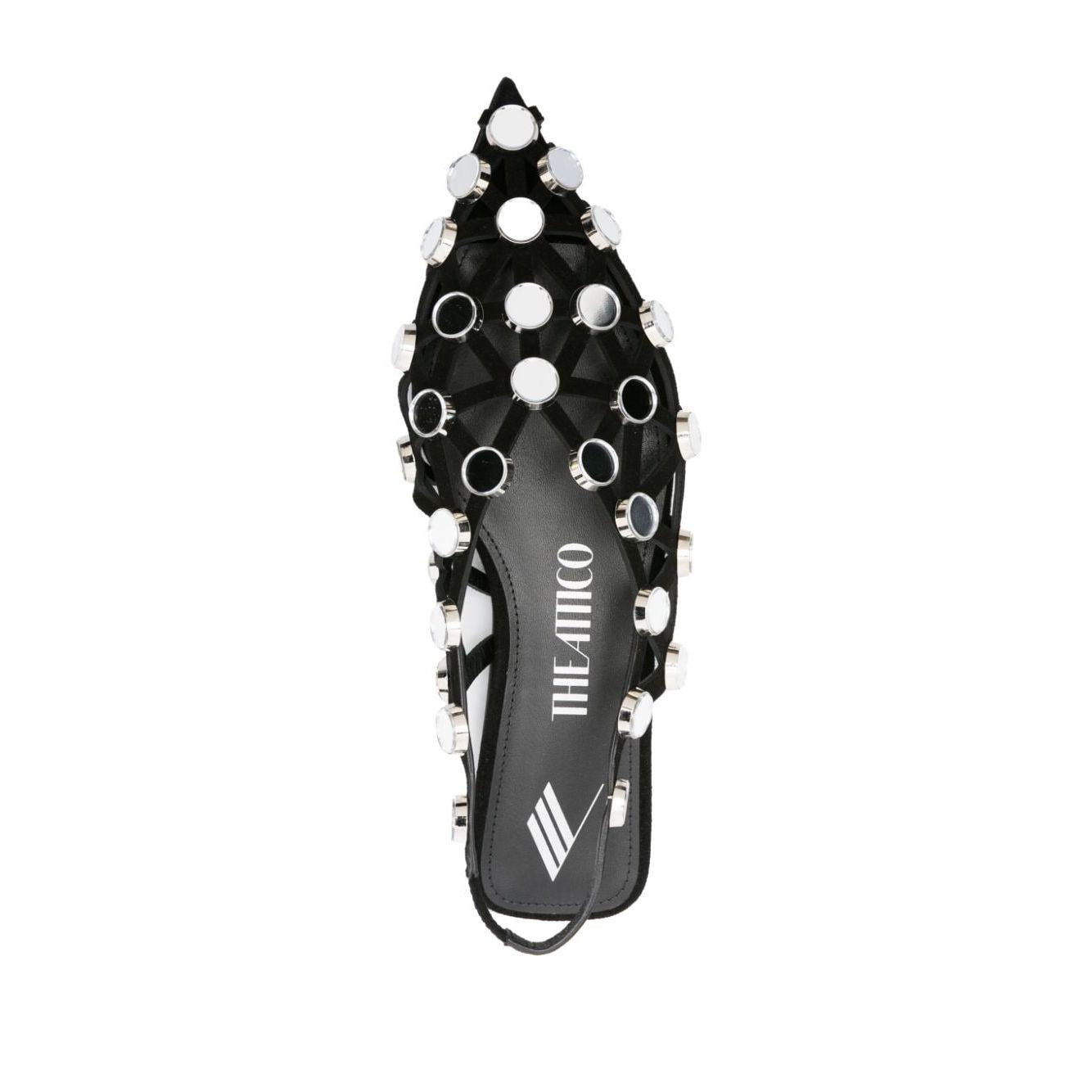 The Attico Flat shoes Black