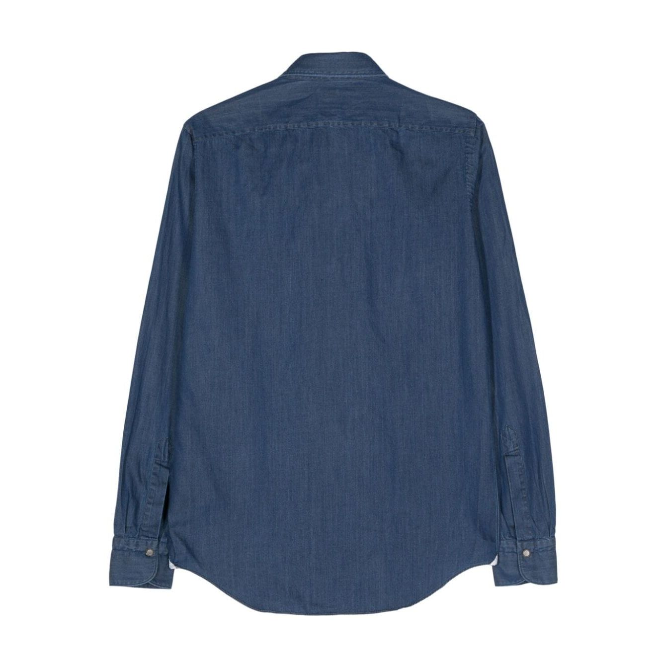 FINAMORE 1925 NAPOLI Shirts Denim Shirts