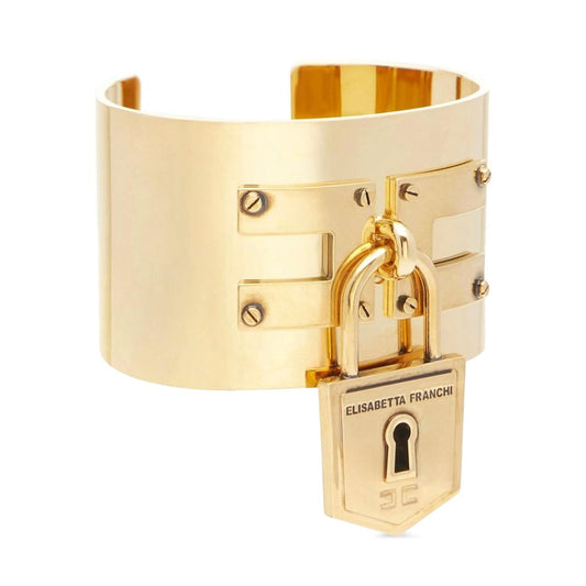 Elisabetta Franchi Gold Brass Bracelet