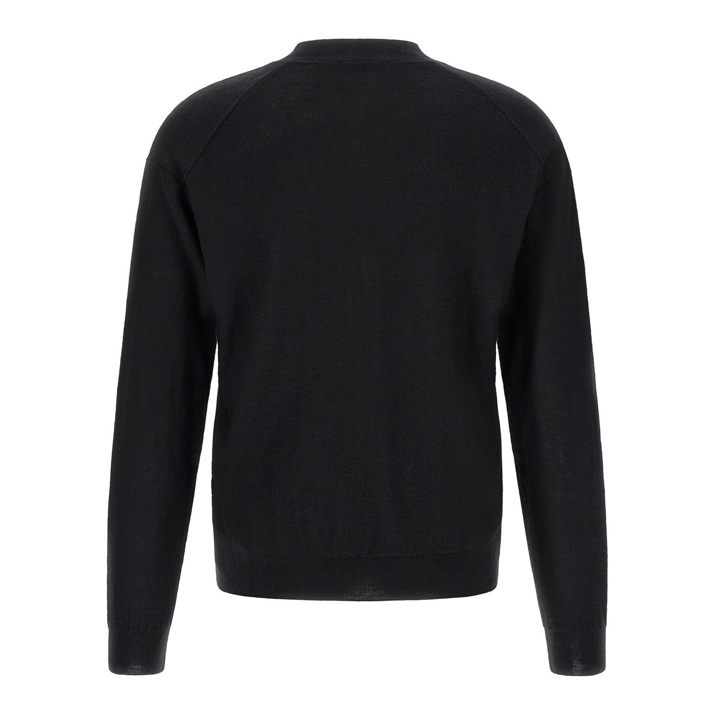 Lemaire Black Wool Cardigan