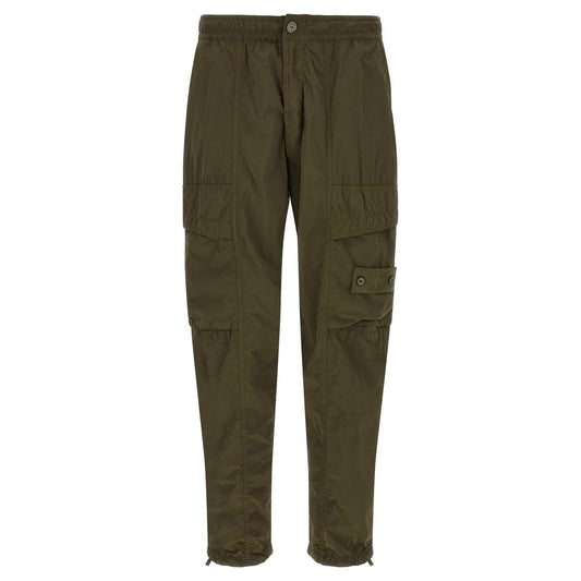 Stone Island Bicolor Polyamide Cargo Pants