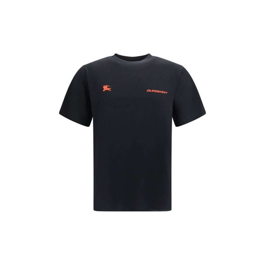 Burberry Black Cotton T-Shirt