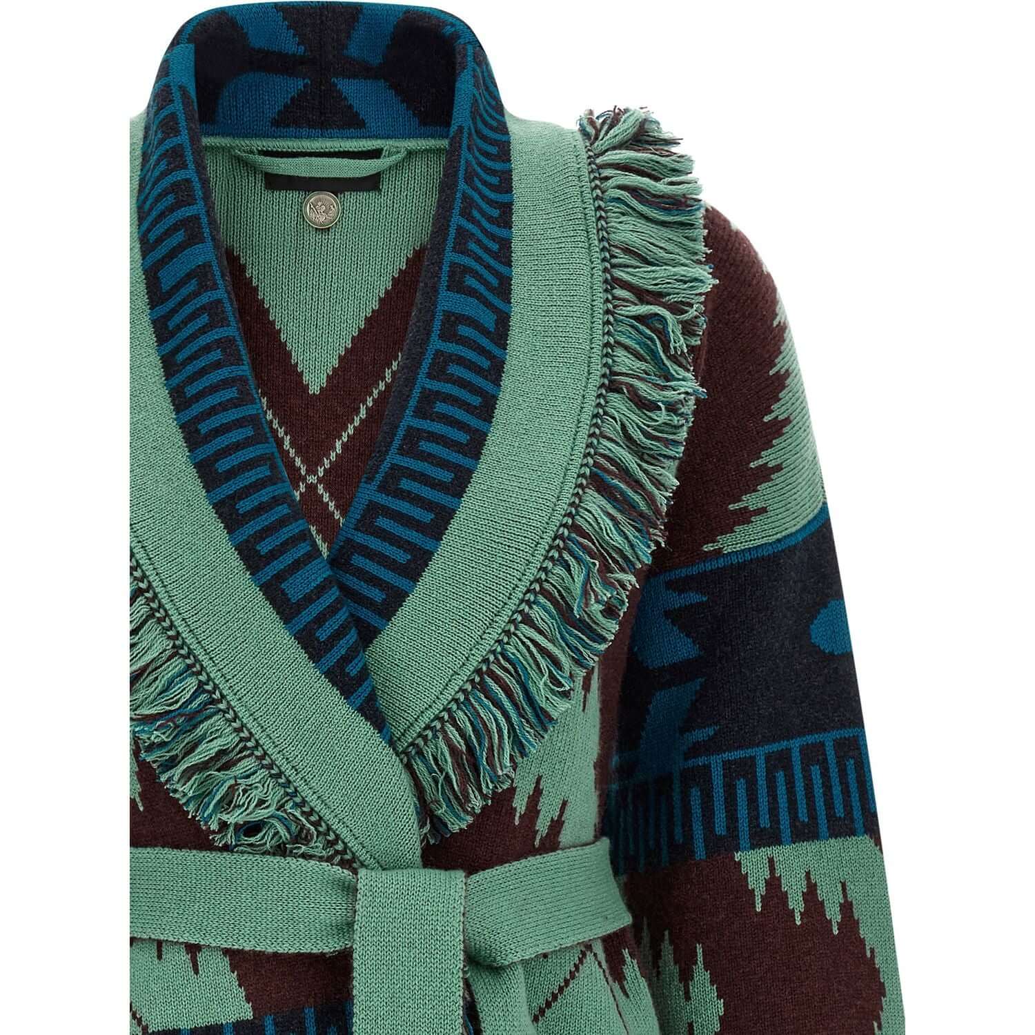 Alanui Multicolor Cashmere Cardigan