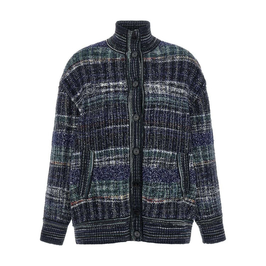 Missoni Blue Wool Cardigan