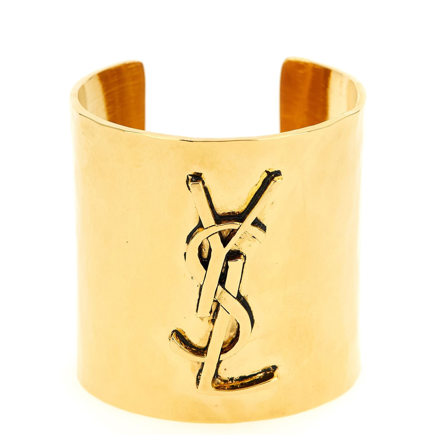 Saint Laurent Gold Brass Bracelet
